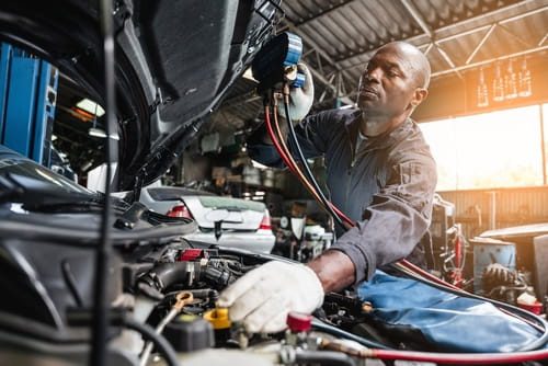 Airco bijvullen bij Cardepot Tilburg
