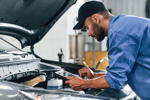 Werkplaats bij Cardepot