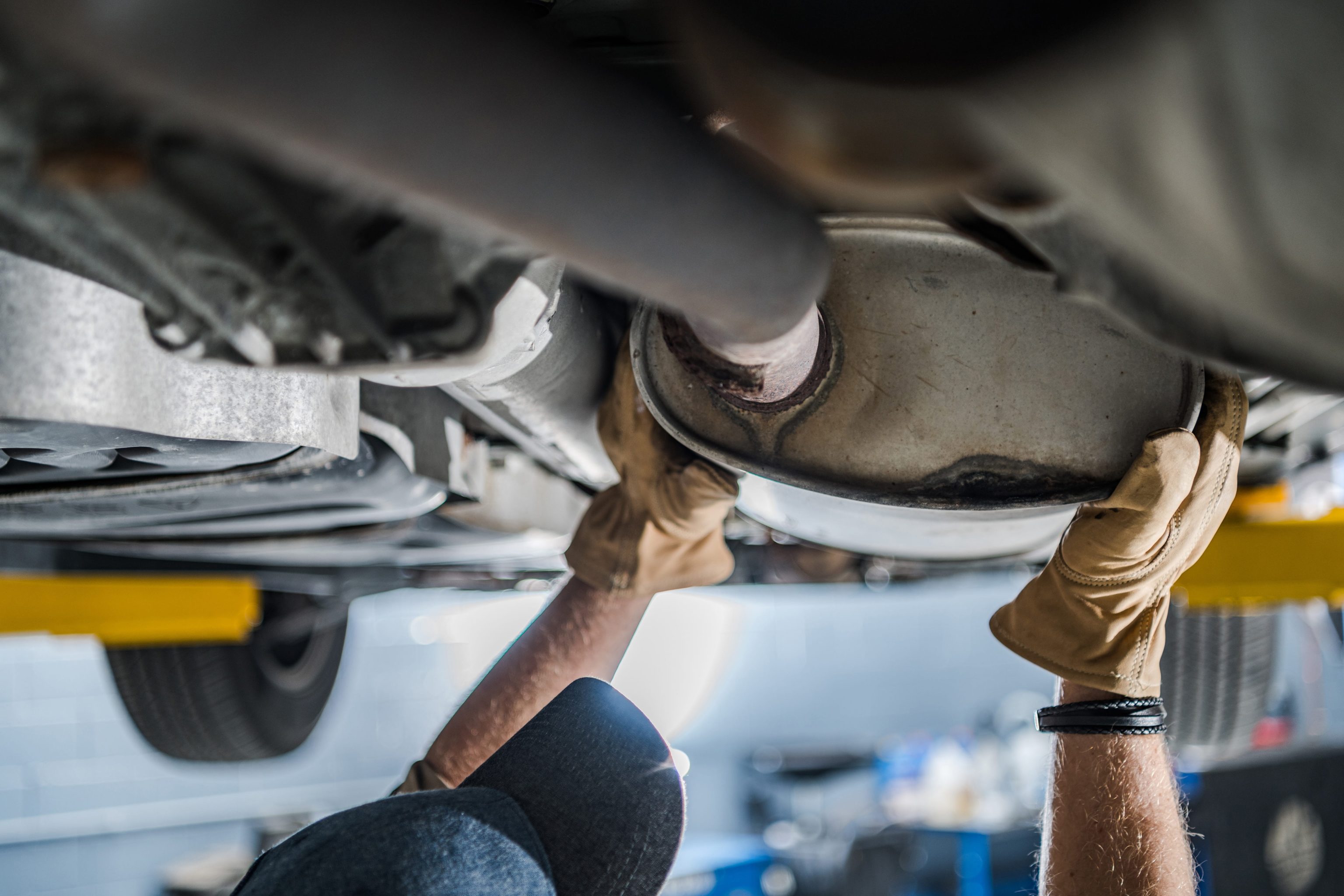 Uitlaat reparatie