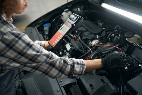 Auto uitlezen bij Cardepot