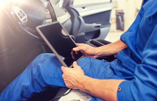 Auto uitlezen bij Cardepot