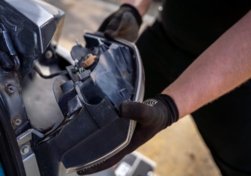 Autolamp vervangen bij Cardepot